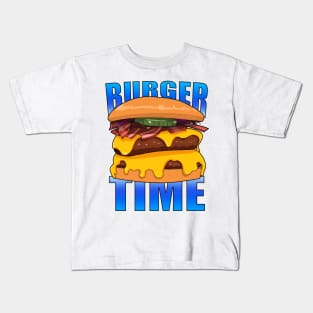 Burger time is the best time Kids T-Shirt